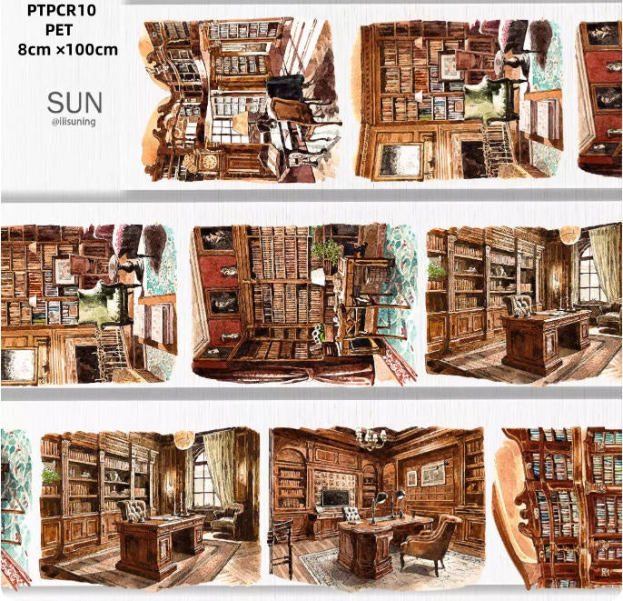 Pin Chuan Ri 09-10 ( Study ,The boss's study ,Bookshelf ) 2 Styles LOOPS