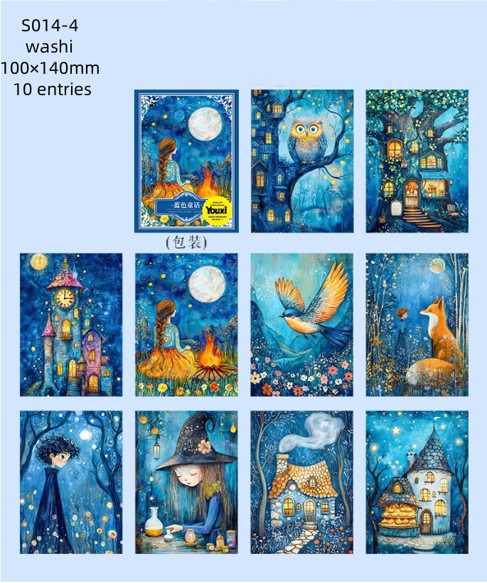 S014-Fairy Tale Secrets Washi 6 Styles