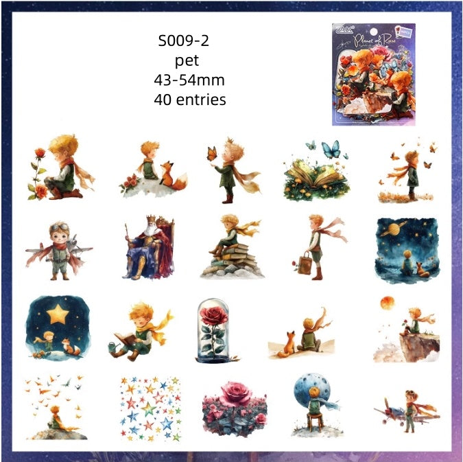S009-Fantasy Journey Series Sticker 4 Styles
