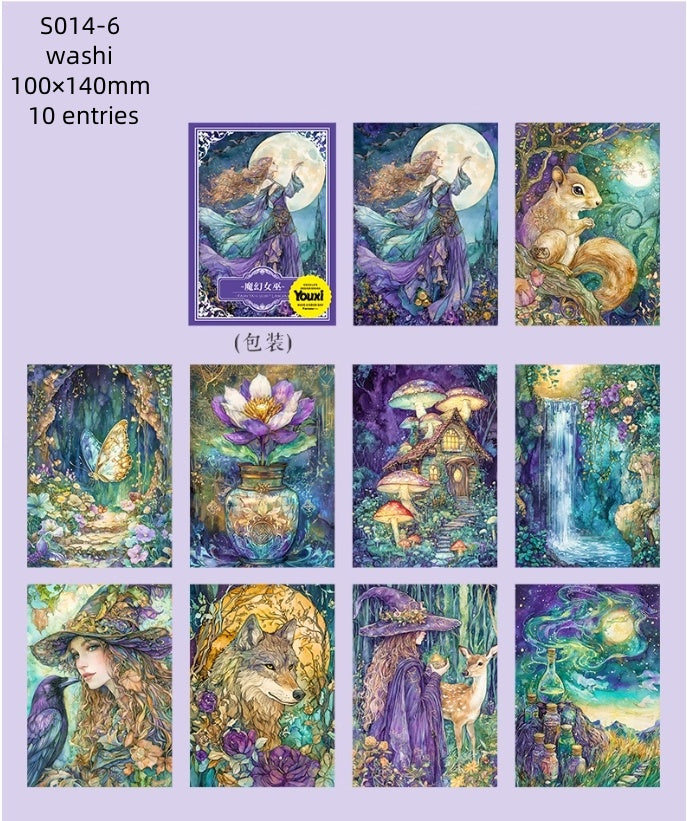 S014-Fairy Tale Secrets Washi 6 Styles