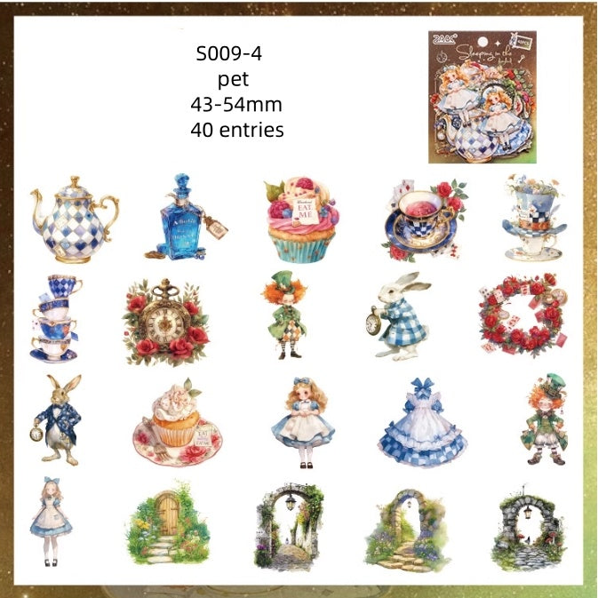 S009-Fantasy Journey Series Sticker 4 Styles