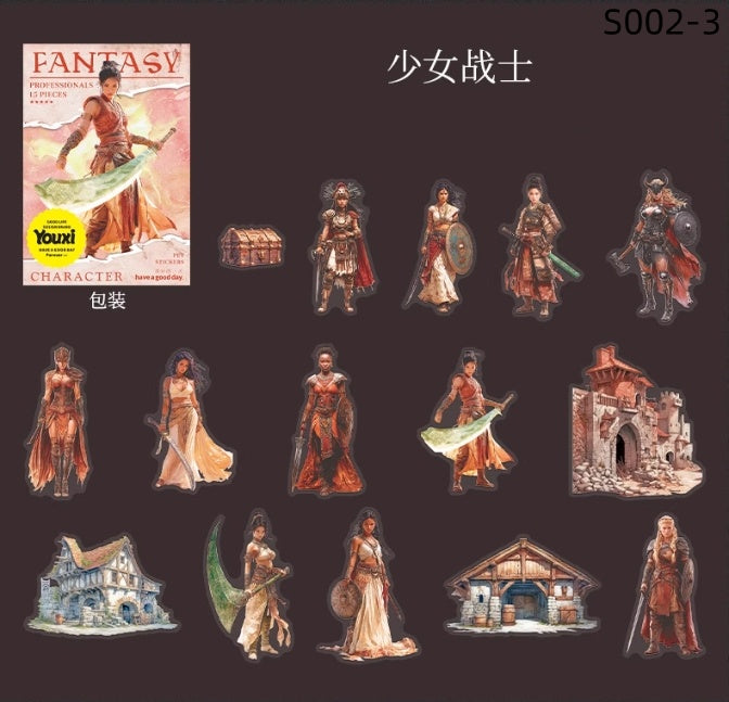 S002-Fantasty Professionals 5 Styles