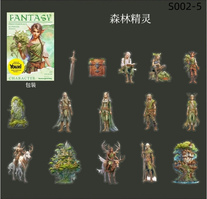 S002-Fantasty Professionals 5 Styles