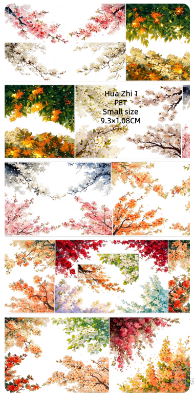 Limited Edition《Zhai Mao Ju 》Flower branches ,osmanthus branches ,Night flower branches (Loop)