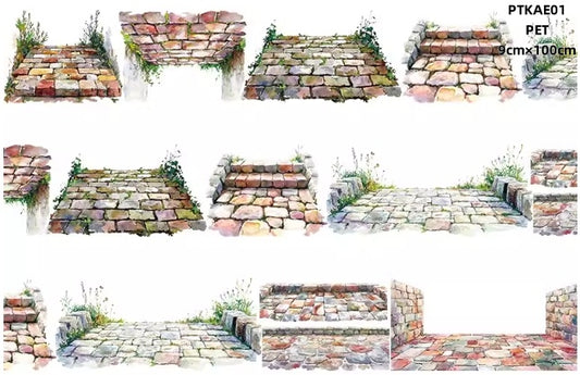 Xiao Ke Ai E ( Masonry , Stone path ) 7 Styles LOOPS
