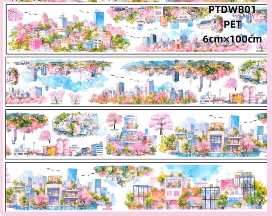 Da Wang B ( Falls ,landscaping , gloriette , conch ,coconut tree ,plum blossom ) 11 Styles LOOPS