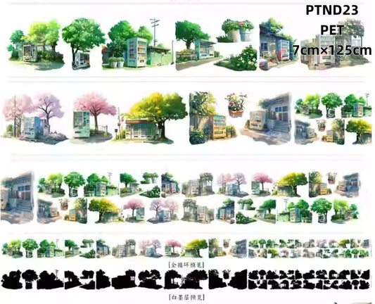 Nai Dong 5~6 French Window / Transports/ Iceland Pet Tapes (11 Styles) LOOPS