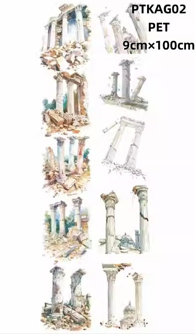 Xiao Ke Ai G ( Roman column , marble pillar ) 6 Styles LOOPS