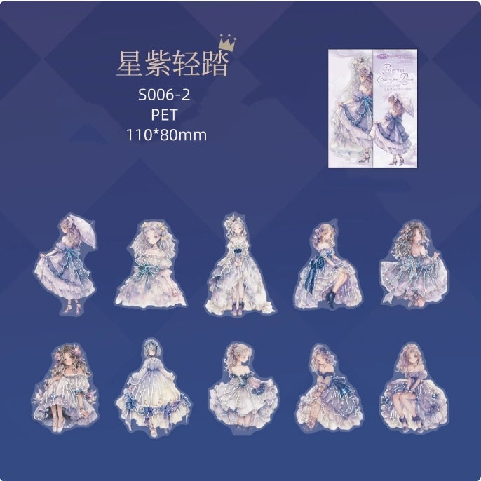 S006-Princess Escape Plan Sticker 6 Styles