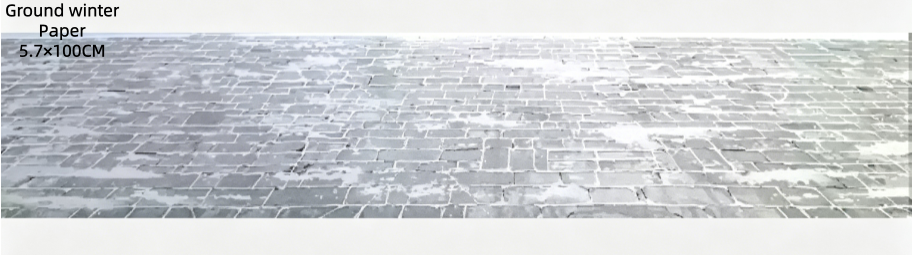 Limited Edition《Zhai Mao Ju 》Ground,Brick road,Grass ( Loop )