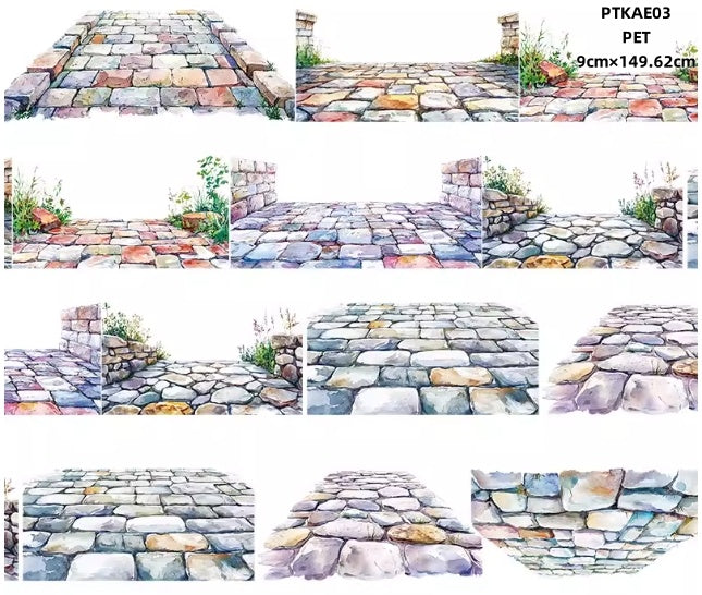 Xiao Ke Ai E ( Masonry , Stone path ) 7 Styles LOOPS
