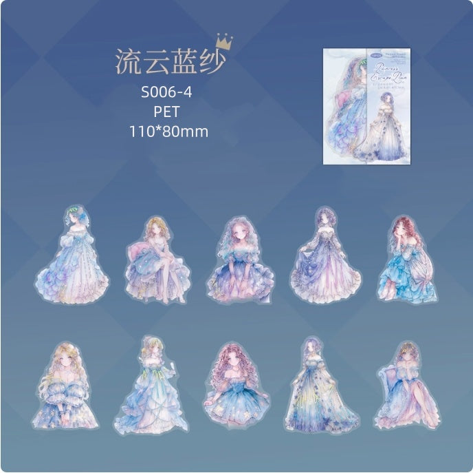 S006-Princess Escape Plan Sticker 6 Styles