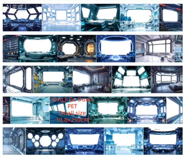Limited Edition《Zhai Mao Ju 》Interstellar Metropolis,Interstellar Architecture, Interstellar Separation (Loop)