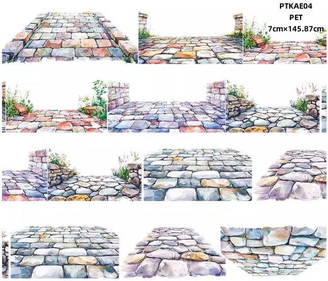 Xiao Ke Ai E ( Masonry , Stone path ) 7 Styles LOOPS