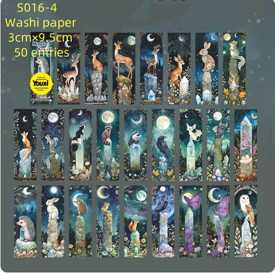S016-Have a nice day ( Magic scroll ) 6 Styles Washi paper