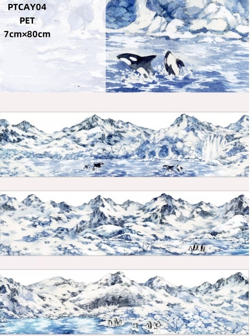 Chang An Yue A ( Lhasa , Falls ,Landscape ,The South Pole ) 7 Styles LOOPS