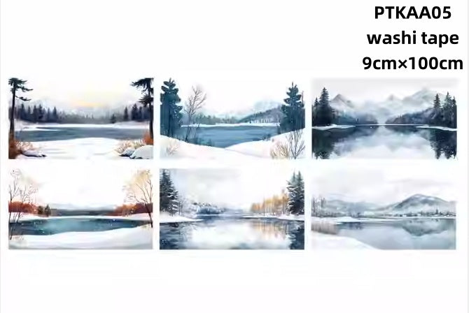 Xiao Ke Ai A ( Snow Town , Snow Scenery ) 7 Styles LOOPS