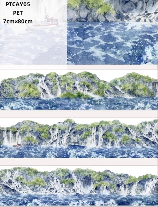 Chang An Yue A ( Lhasa , Falls ,Landscape ,The South Pole ) 7 Styles LOOPS