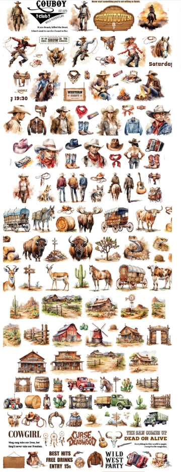 Cratey Box 06 Wild West Cowboy