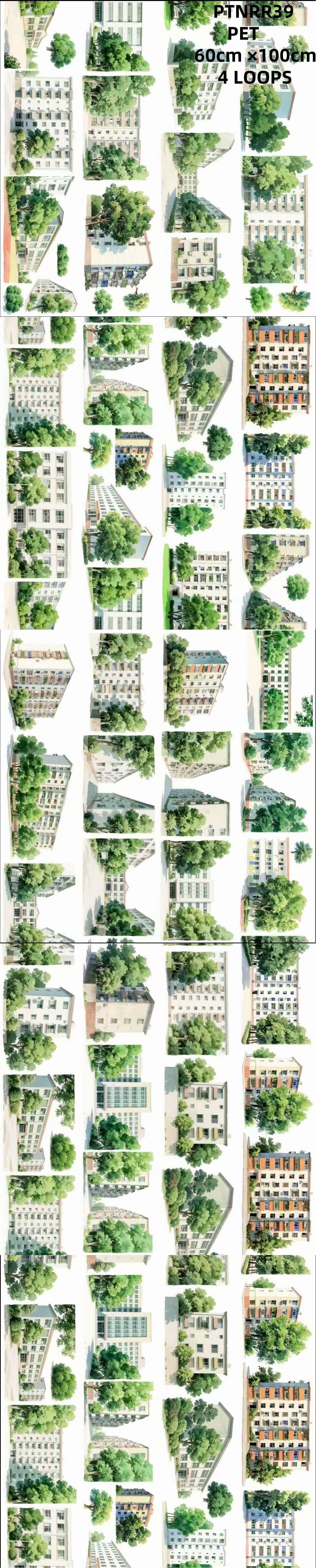 Ning Ren Ren D ( Lotus garden design,Lotus,Rainy forest,Campus building ) 3 Styles