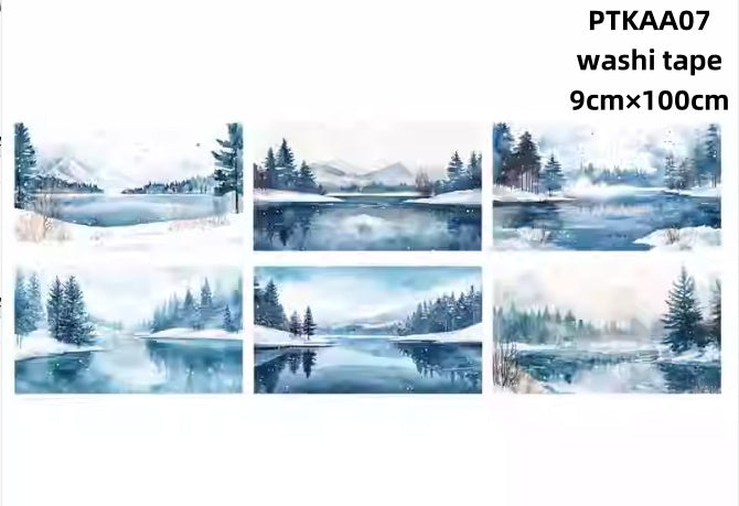 Xiao Ke Ai A ( Snow Town , Snow Scenery ) 7 Styles LOOPS