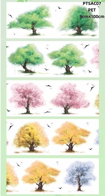Shi An Jia C(Terraced fields ,Country ,Rape flower ,Mountain and flower water ,Field animals ,earthworm,tortoise,butterfly,frog) 8 Styles LOOPS
