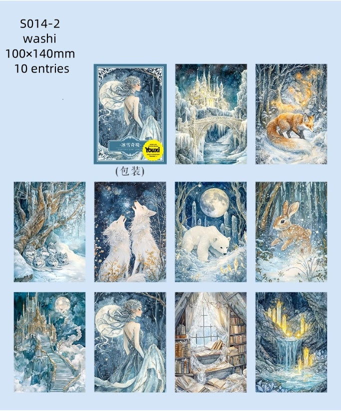 S014-Fairy Tale Secrets Washi 6 Styles