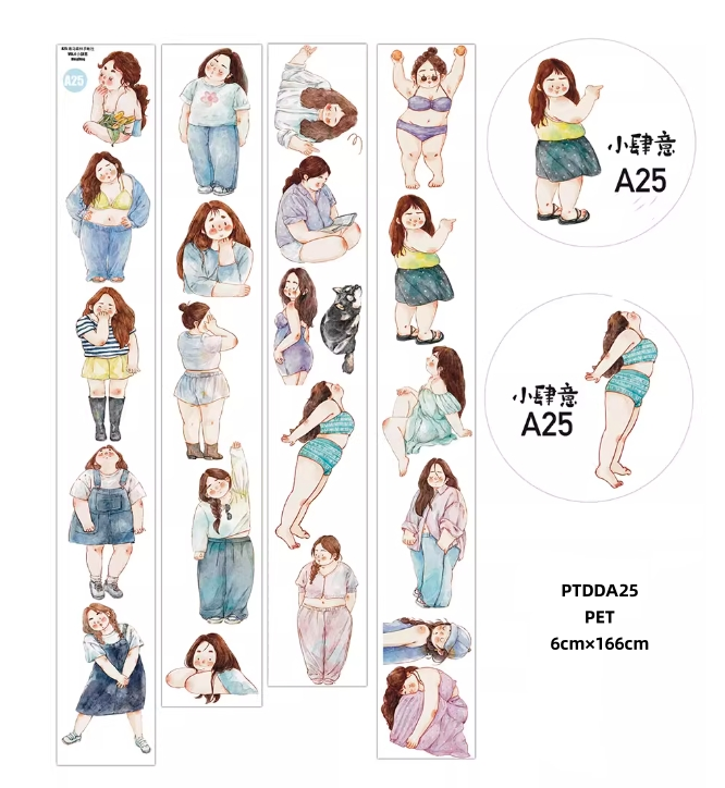 Ding Ding A1 ( chacater , sister ,girls ,clown , pear flower ) 12 Styles LOOPS