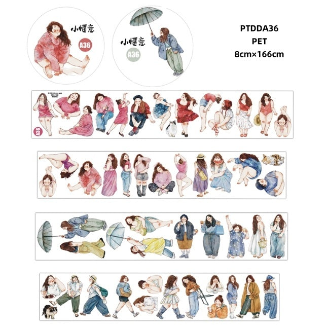 Ding Ding A1 ( chacater , sister ,girls ,clown , pear flower ) 12 Styles LOOPS