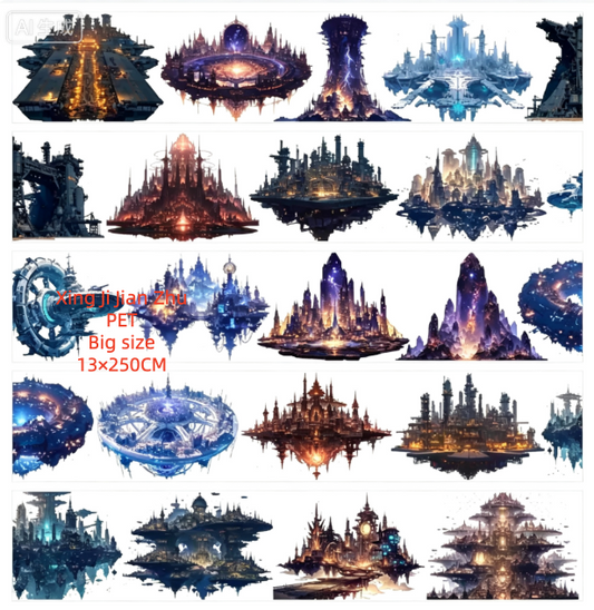 Limited Edition《Zhai Mao Ju 》Interstellar Metropolis,Interstellar Architecture, Interstellar Separation (Loop)