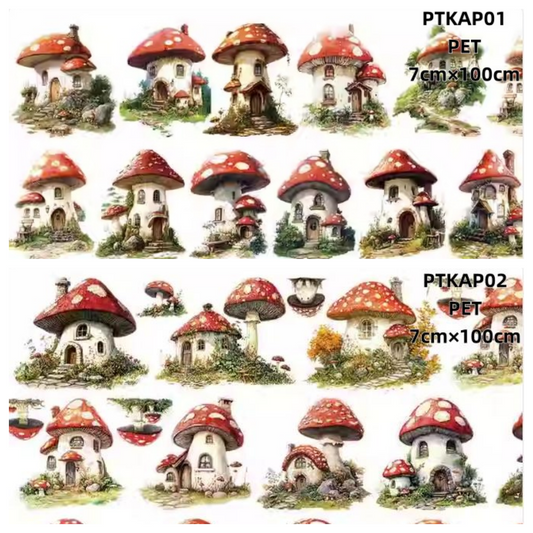 Xiao Ke Ai P ( Mushroom house ) 2 Styles  LOOPS