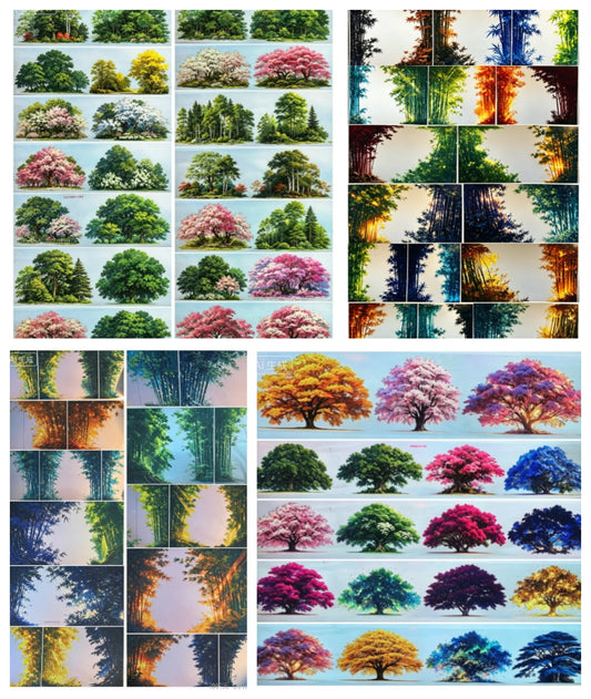 Limited Edition《Zhai Mao Ju 》Bamboo and Trees (Loop)