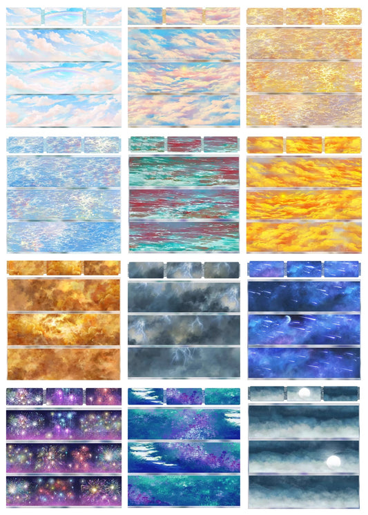 Zero Sky 2/ Lawn/ River Pet Tapes(12 Styles ) LOOPS