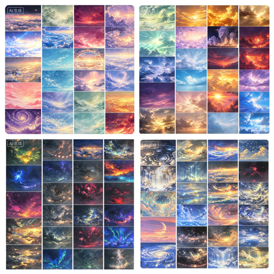 Limited Edition《Zhai Mao Ju 》The sky above the cloud layer (Loop)