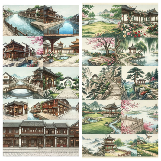 Limited Edition《Zhai Mao Ju 》Dragon boat festival and have an outing in spring (Loop)