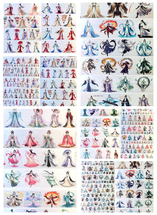 Limited Edition《Zhai Mao Ju 》Ancient style woman and men,Martial (Loop)