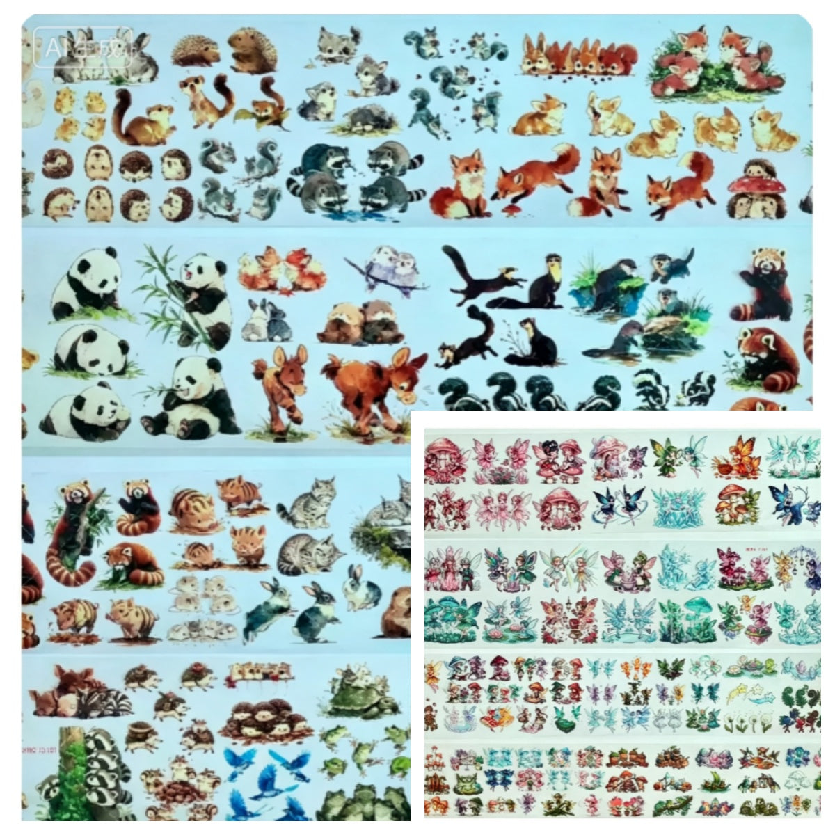 Limited Edition《Zhai Mao Ju 》Forest animals ,Mushroom fairies (Loop)