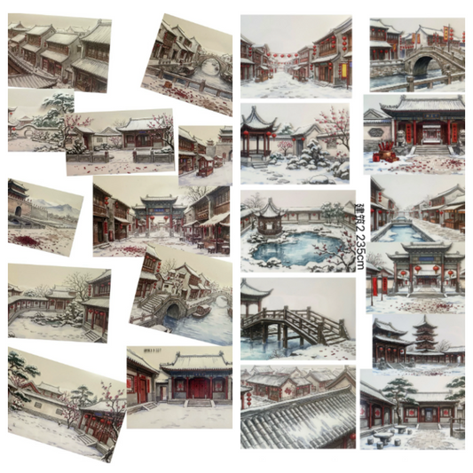 Limited Edition《Zhai Mao Ju 》Winter architecture (Loop)
