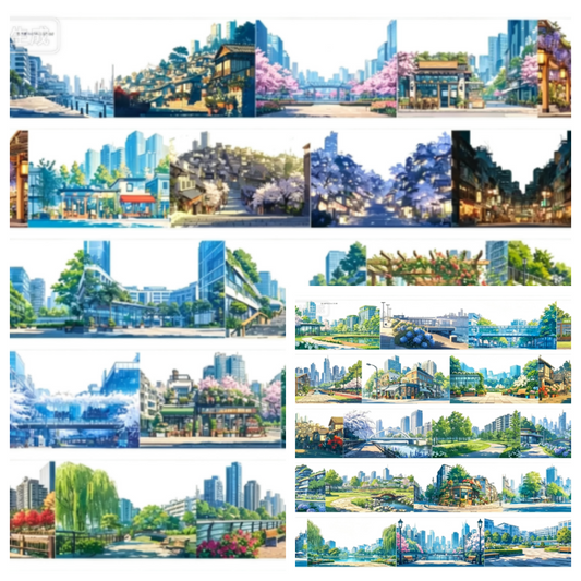 Limited Edition《Zhai Mao Ju 》Modern urban streets （Loop)