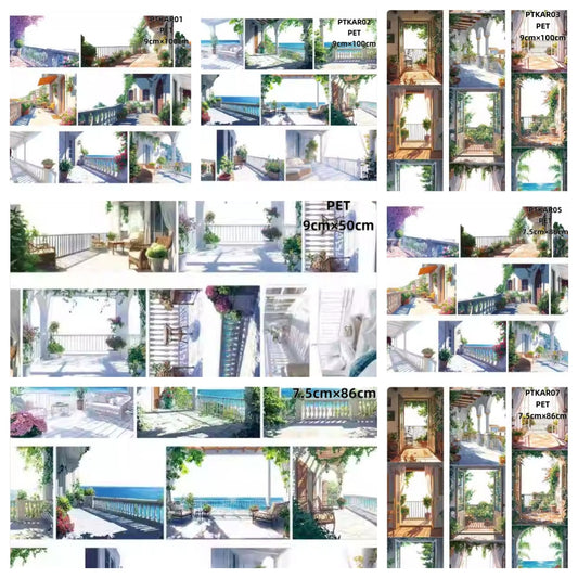 Xiao Ke Ai R ( Balcony, Sea view ,Beachside courtyard ,Gardon house ) 7 Styles  LOOPS