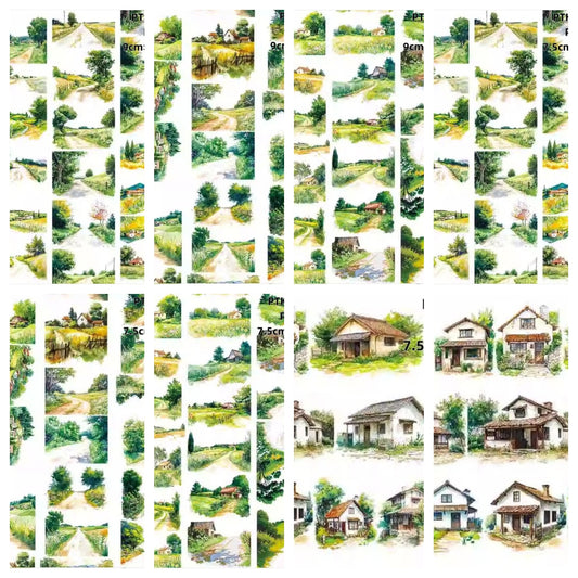Xiao Ke Ai J ( Rural house,countryside ) 8 Styles LOOPS