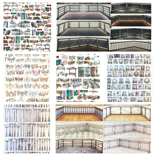 Limited Edition《Zhai Mao Ju 》External facility ,Country window,Balcony (Loop)