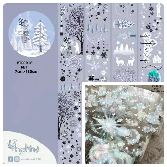 Pin Chuan Ri 15-16 ( Snow-covered landscape ,Light ,Ray ) 2 Styles LOOPS