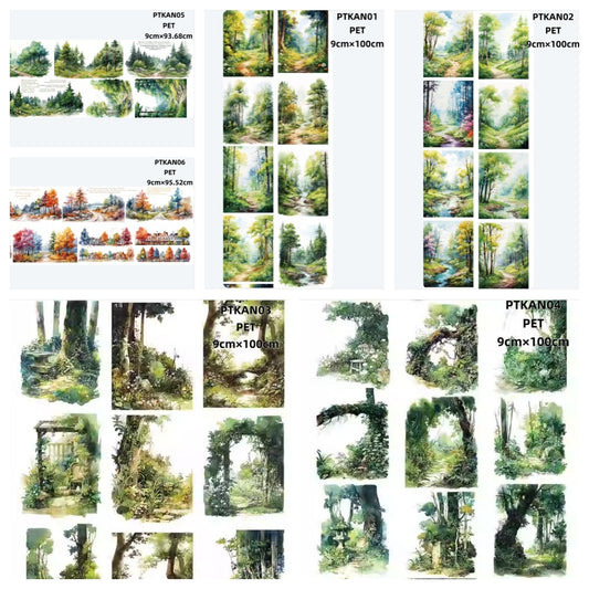 Xiao Ke Ai N (Wood,Summer,autumn,Summer forest ) 6 Styles LOOPS