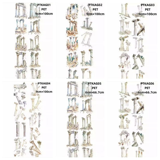 Xiao Ke Ai G ( Roman column , marble pillar ) 6 Styles LOOPS