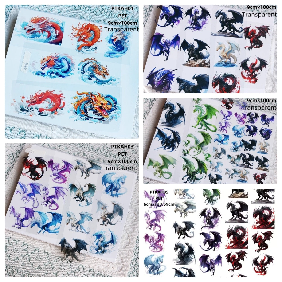 Xiao Ke Ai H ( Dragon ,Fariy dragon ) 5 Styles LOOPS