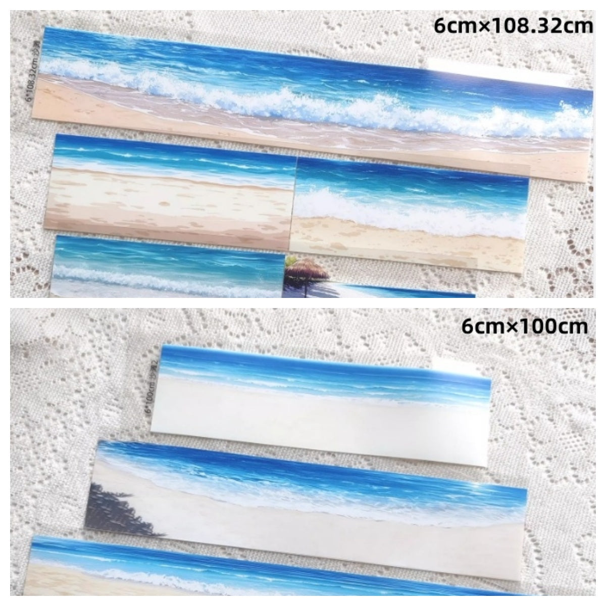 Xiao Ke Ai W ( Summer beach ,sea ) 2 Styles LOOPS