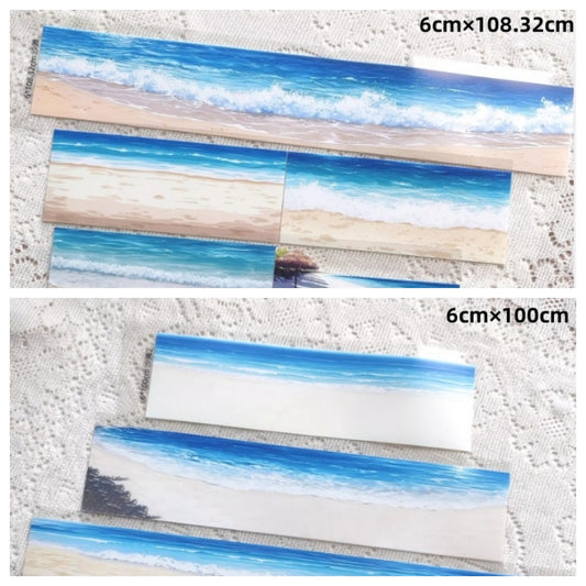 Xiao Ke Ai W ( Summer beach ,sea ) 2 Styles LOOPS