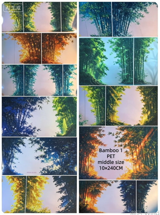 Limited Edition《Zhai Mao Ju 》Bamboo and Trees (Loop)