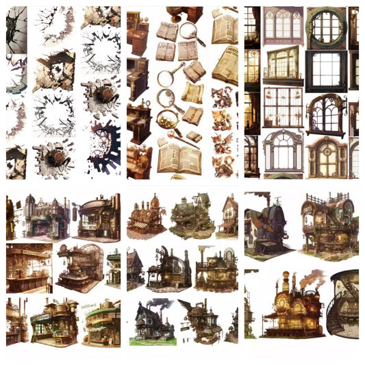 Xiao Ke Ai C (Punk Series,Broken,Coffees,Study,Window  ) 9 Styles LOOPS